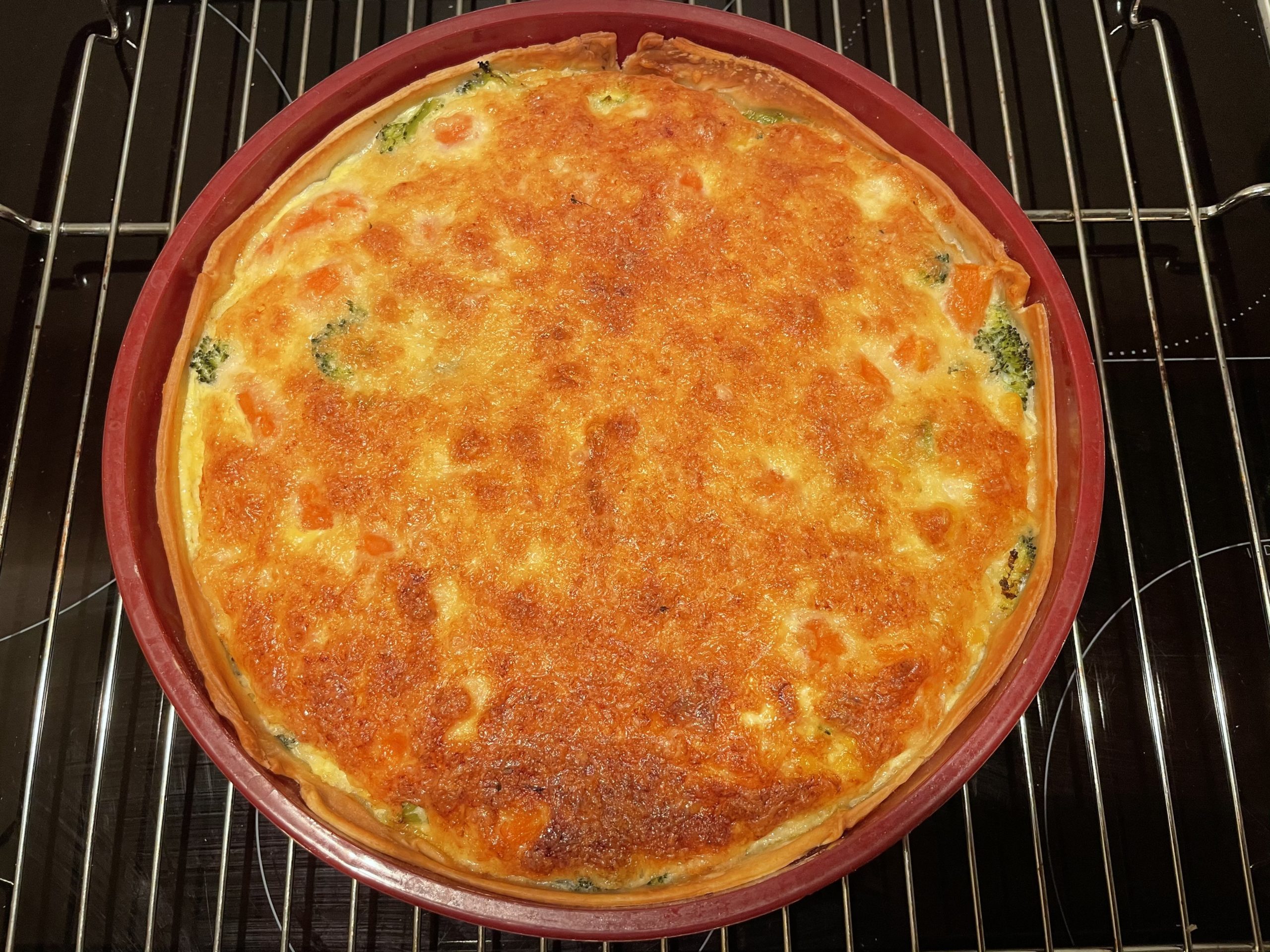 broccolitaart met geitenkaas