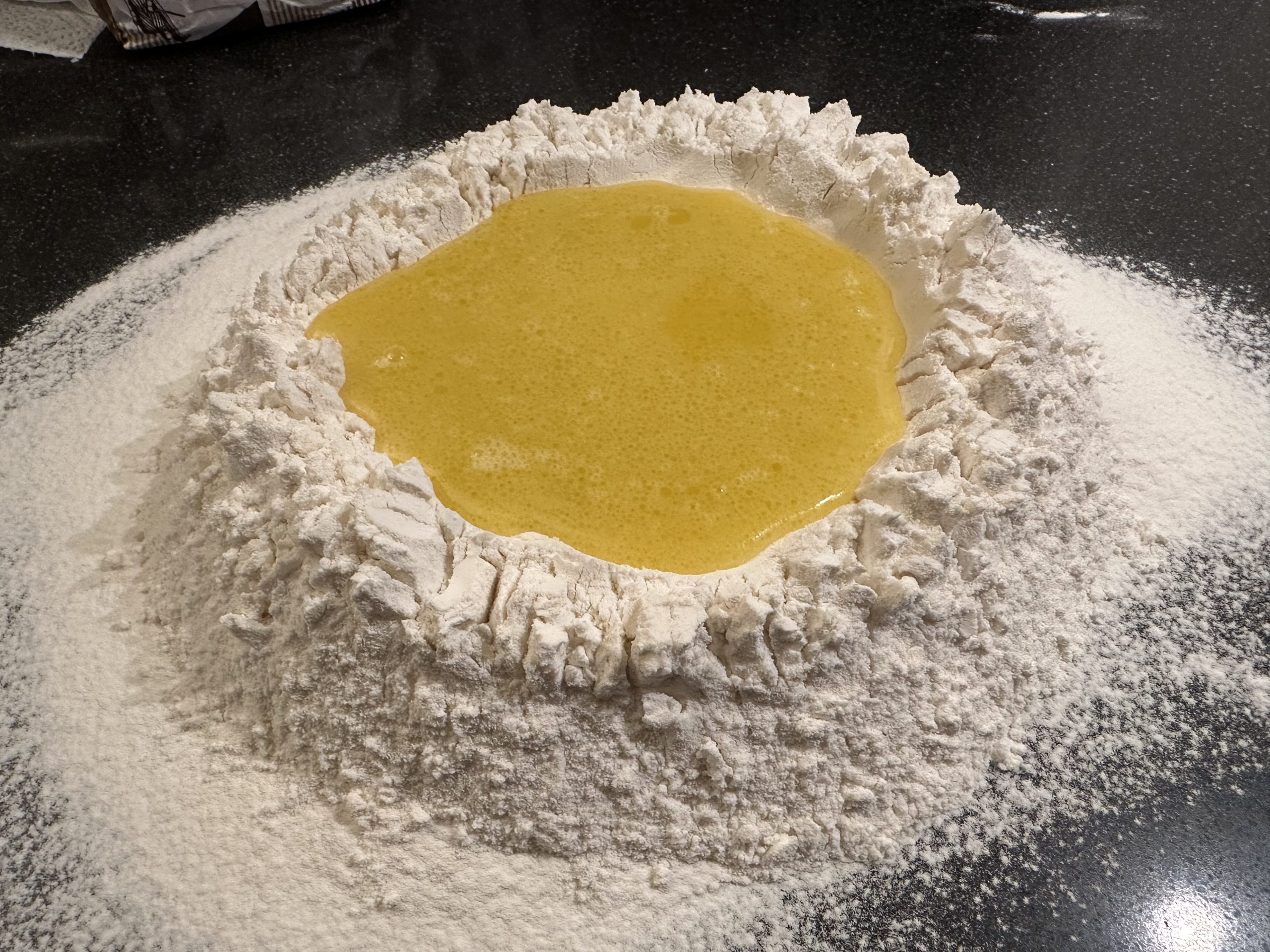 spinazie-ricotta-ravioli van zelfgemaakte pasta